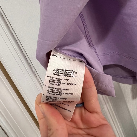 Prince Tennis Skort Lavender Pleated - Picture 5 of 5